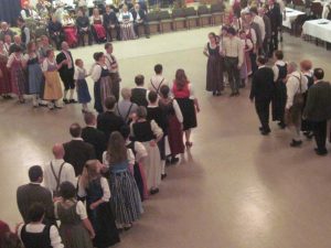 Auftanz beim Leopolditanz in Klosterneuburg.