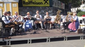 Donautaler Dampfgebläse beim Kierlinger Straßenfest