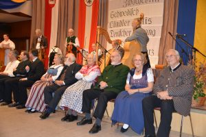 Ehrengäste beim Leopolditanz 2018, Eröffnungsansprache durch Gabi Wotke